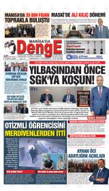 MANİSA'DA DENGE