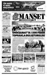 KAHRAMANMARAŞ MANŞET