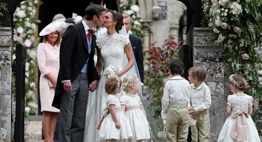 Kraliyet yengesi evlendi