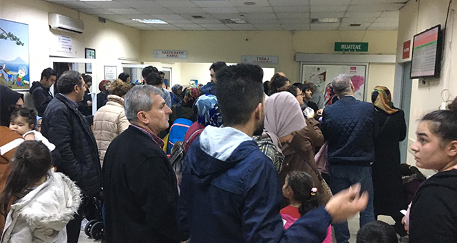 Çocuk acil servisleri hava şartları nedeniyle doldu taştı