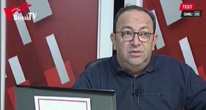 Depreme canlı yayında yakalandı