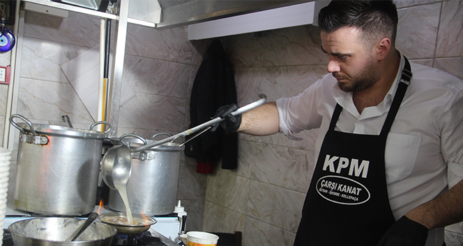 Drone ile çorba servisi