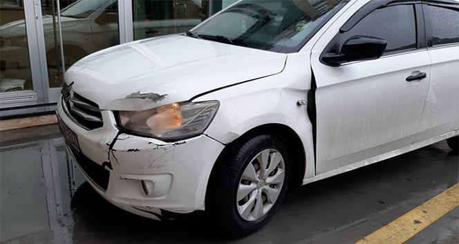 Önce evi soydular sonra araba çalıp kaza yaptılar