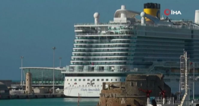 7 bin kişilik gemide Korona virüsü şüphesi