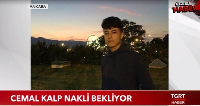 Makineye bağlı yaşayan Cemal kalp nakli bekliyor
