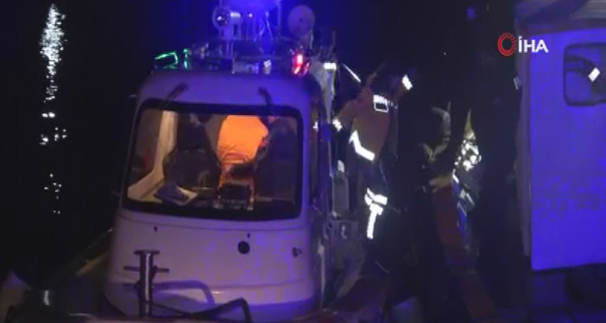 Pendik sahilde hareketli dakikalar