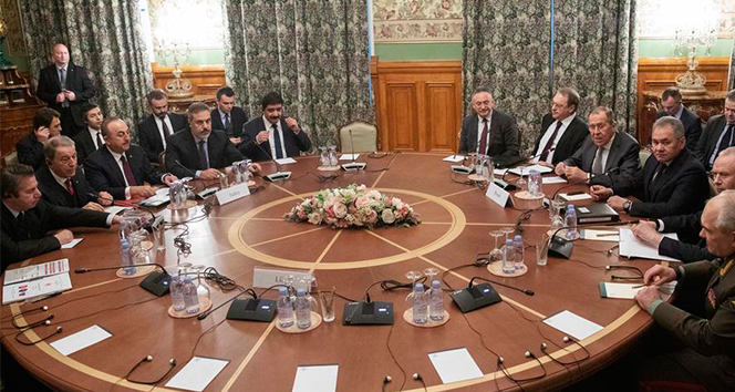 Türk ve Rus heyeti Libya gündemiyle toplandı