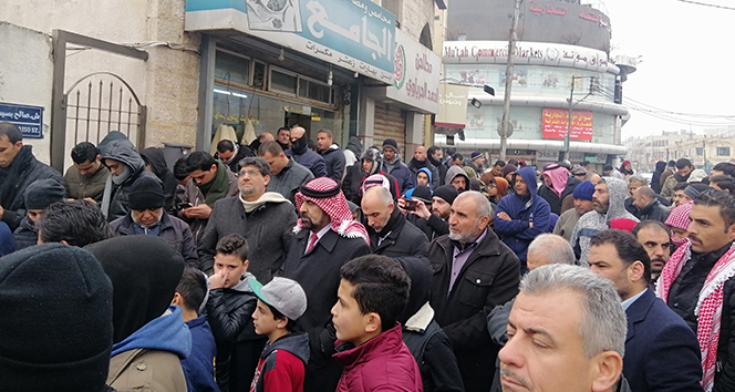 Ürdünlülerden İsrail-Ürdün gaz anlaşması protestosu