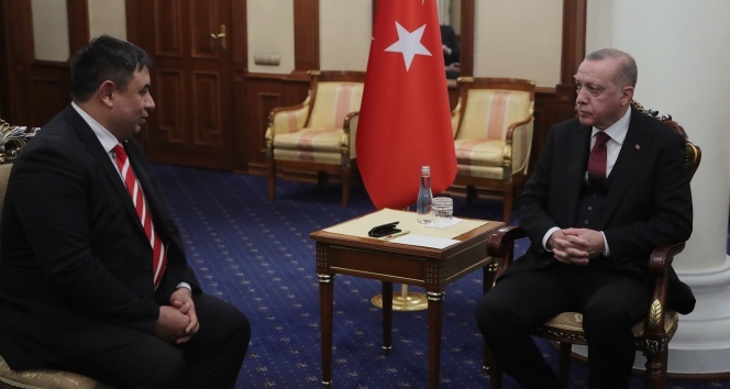 Cumhurbaşkanı Erdoğan, Ahıska ve Gagavuz Türklerini kabul etti