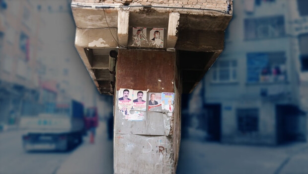 Gören bir daha bakıyor! Tek kolon üzerinde 3 katlı bina…