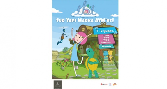 Sevilen çizgi film karakteri İbi çocuklarla buluşuyor