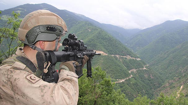 Trabzon’da PKK’ya ait sığınak bulundu