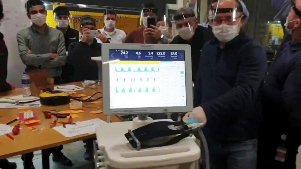 Yerli solunum cihazı üretildi