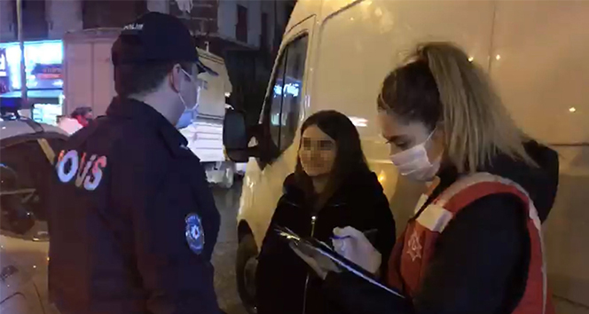 Bebek’te “bizi nereye kadar tutacaklar” diyen genç kıza 3 bin lira ceza