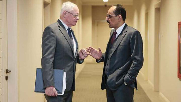 Cumhurbaşkanlığı Sözcüsü Kalın ve ABD’nin Suriye Özel Temsilcisi Jeffrey İdlib’i masaya yatırdı