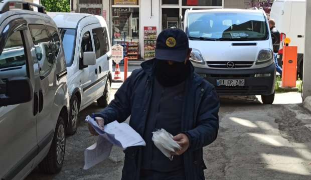 Düzce’de maske dağıtımları başladı