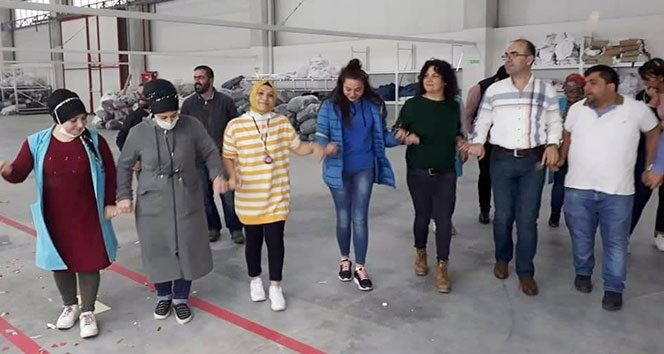 Fabrikadaki halaylı doğum günü partisine ceza yağdı