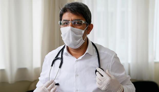 Kovid-19’u yenen profesör hastalarına koştu