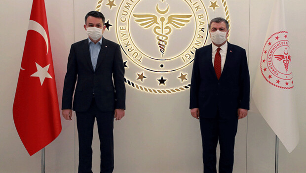 Sağlık Bakanı Koca ve Pakdemirli bir araya geldi