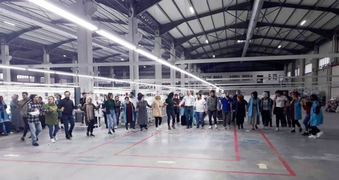 Tekstil fabrikasında doğum günü partisine 63 bin TL ceza