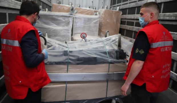 Türkiye’nin tıbbi yardımları Kosova’ya ulaştı