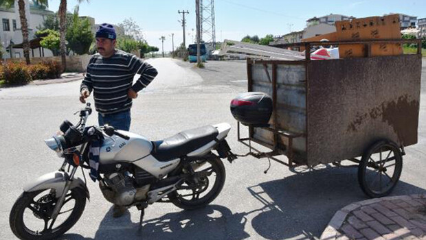 Yasağa uymayan kağıt toplayıcısına 4 bin 500 lira ceza