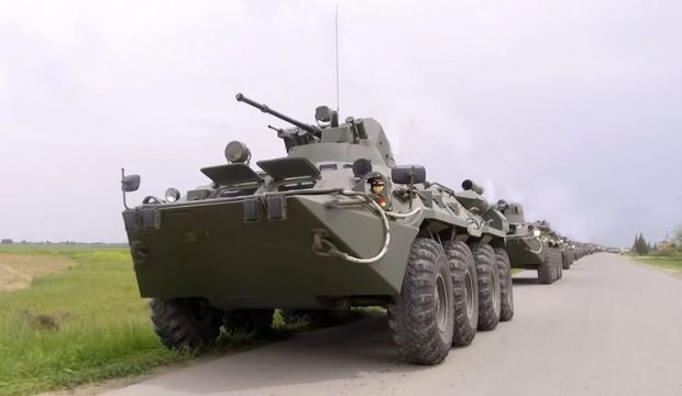 Azerbaycan ordusu geniş çaplı tatbikat başlattı