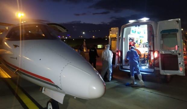 Bir Türk vatandaşı daha ambulans uçakla yurda getirildi