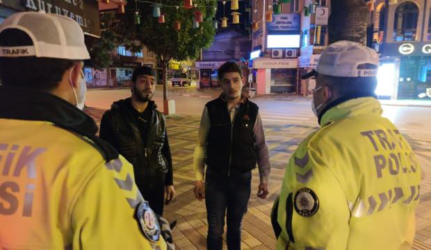 Bursa’da saati unutan gençler 6 bin 300 lira ceza yedi