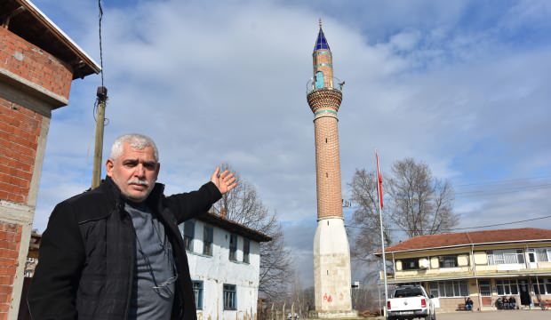 Camisiz minare, mahallenin sembolü oldu