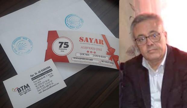 CHP’de yardım skandalı! Zarfların içine kartvizitini bıraktı