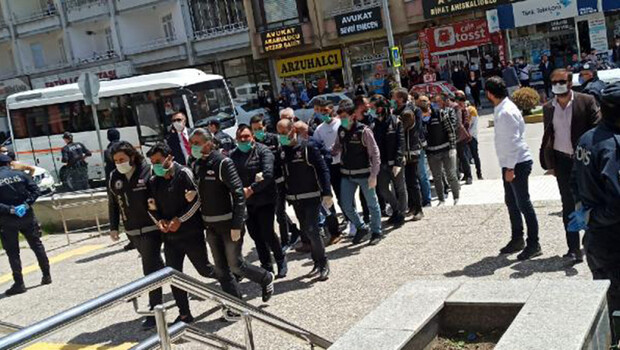 Çorum’daki ‘suç örgütü’ operasyonunda 8 tutuklama