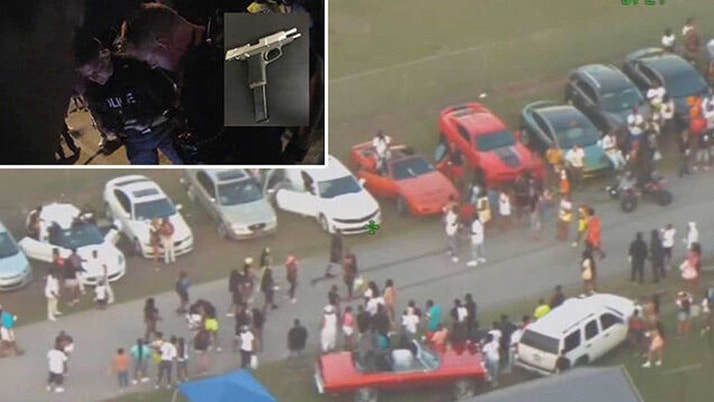 Florida’da sokak partisi düzenleyen gruba polis baskını