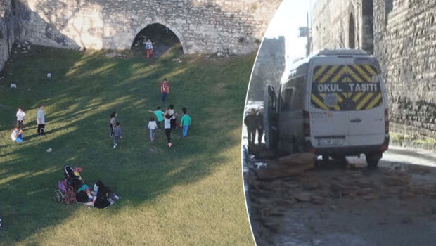 İstanbul’da tarihi surlarda tedirginlik