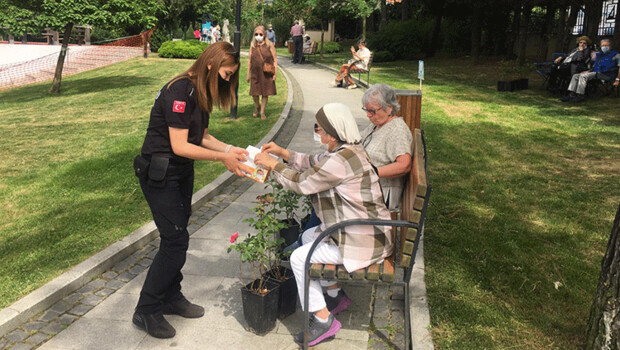 İstanbul’da yüzleri güldüren karşılama