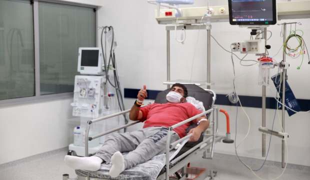 İsveç’ten getirilen Emrullah Gülüşken’den güzel haber