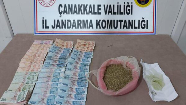 Kaza yapan minibüsten uyuşturucu çıktı