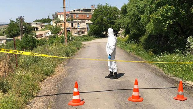 Kilis’te bir mezra karantinaya alındı