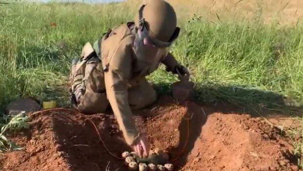 MSB: Kilis’te 1 ayda 118 mayın imha edildi