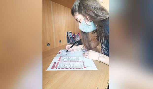 Öğrencilerin maske çilesi! Sınav kara kara düşündürüyor