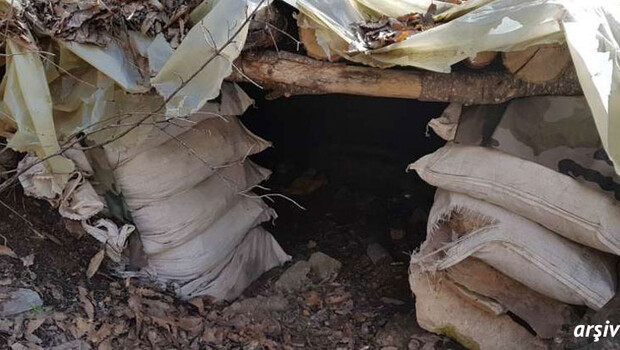 Terör örgütü PKK’ya ait 8 katlı sığınak imha edildi