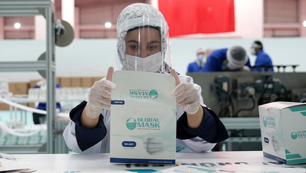 Türk şirket ayda 1,5 milyar adet cerrahi maske üretecek