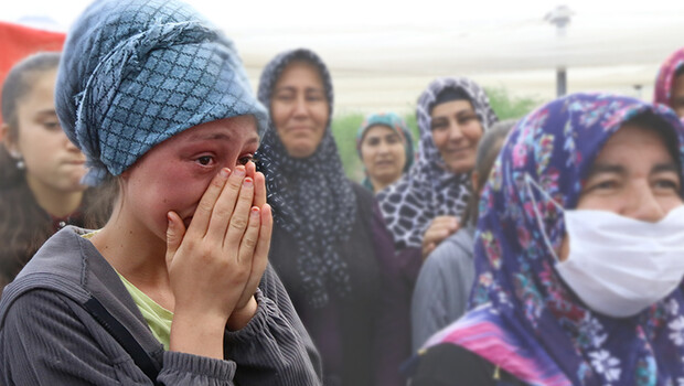 Aksaray’da duygulandıran diyalog! Ayşenur gözyaşlarını tutamadı