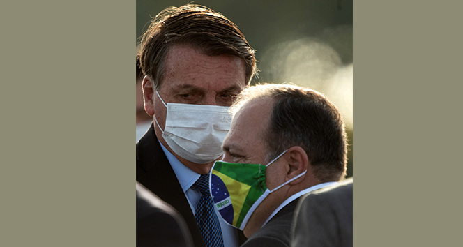 Brezilya Devlet Başkanı Bolsonaro, zorunlu maske takma yasa tasarısını veto etti
