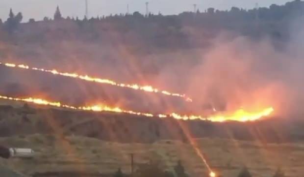 İzmir’de ormanlık alanda korkutan yangın