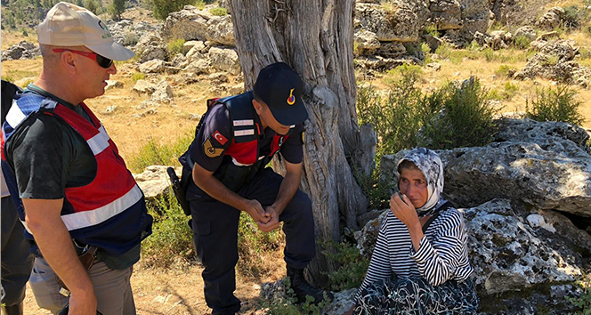 Kayıp kadın kırsal bölgede bulundu