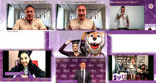 Mezuniyet töreni online ortama taşındı