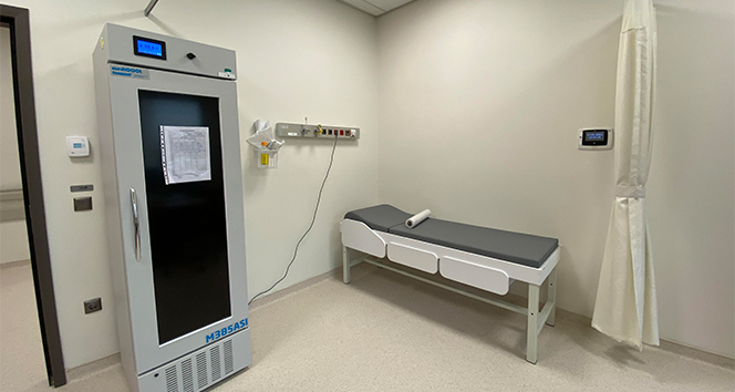 Korona virüs aşı uygulama odaları hazır