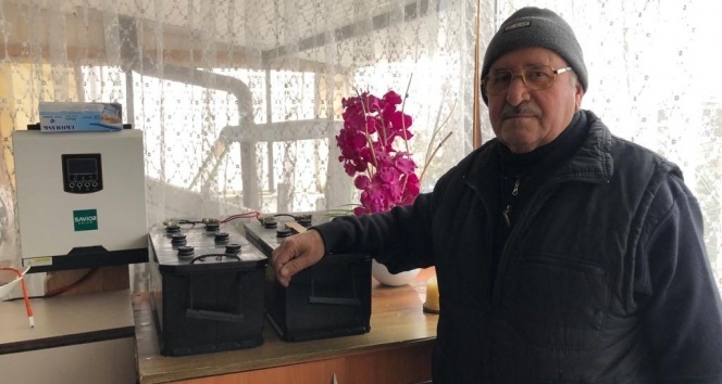 8 yıldır elektriğe tek kuruş para vermiyor