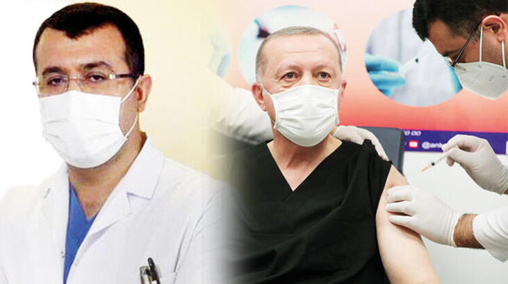 Sosyal medya onu konuşuyor! Erdoğan’a aşı yapan doktor…